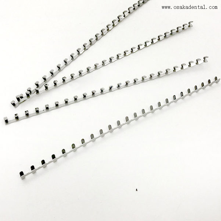 Ligadura de corrente elétrica Niti Archwire Bandas molares Tubo bucal Conjunto de suportes ortodônticos