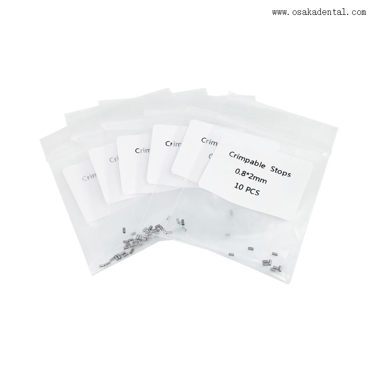 Mini paradas frisáveis dos acessórios ortodônticos dentais