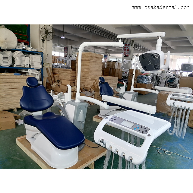 Cadeira odontológica de alta classe com unidade de cadeira odontológica para clínica odontológica