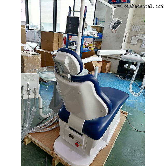 Cadeira odontológica de alta classe com unidade de cadeira odontológica para clínica odontológica