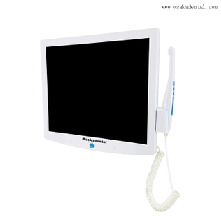 Monitor de cadeira odontológica com câmera oral
