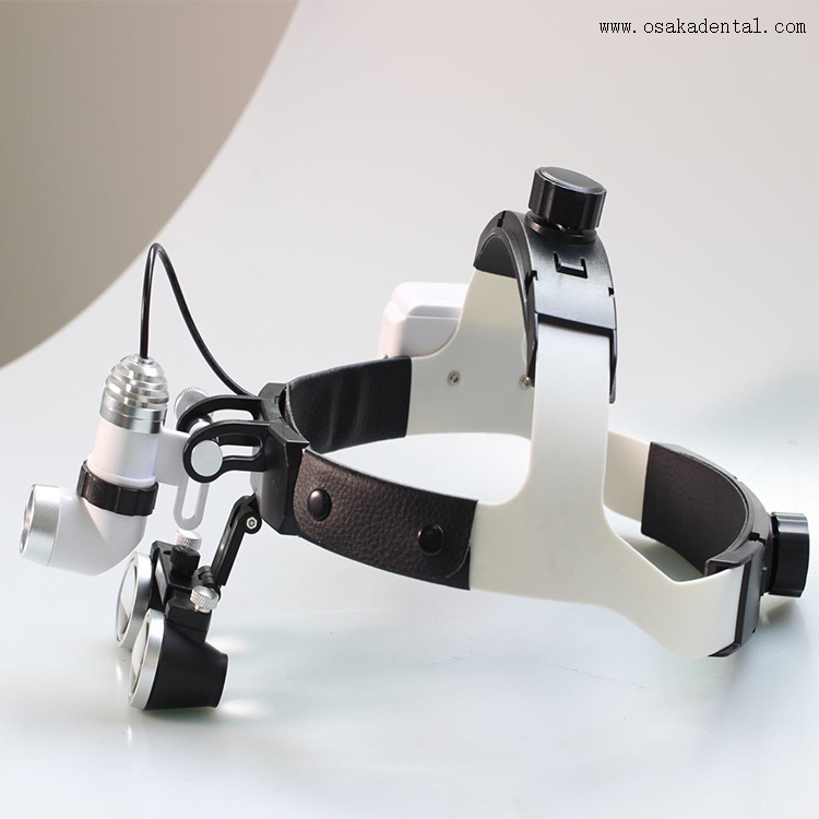 Lupa Dentária 2,5x com Lâmpada LED