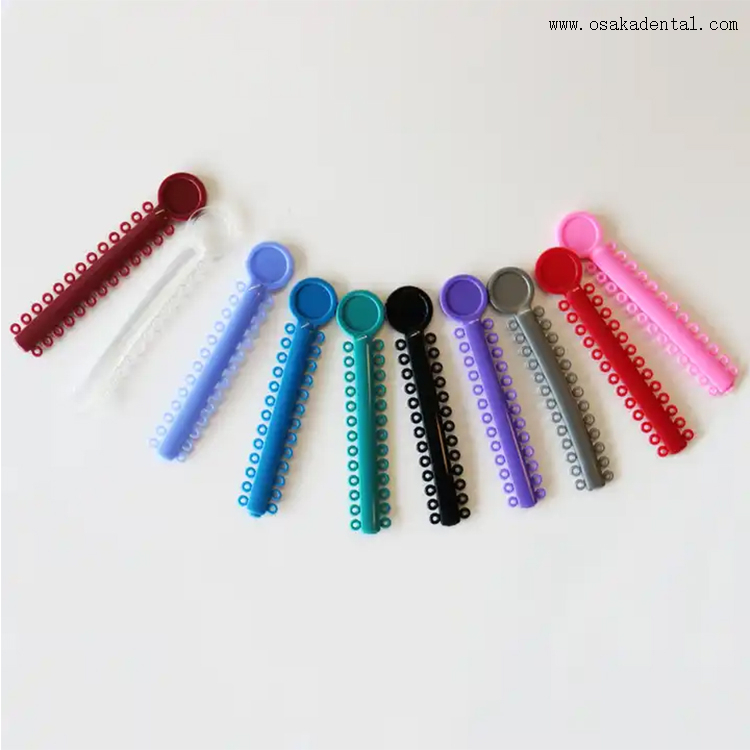 Laço dental da ligadura dos acessórios ortodônticos dentais