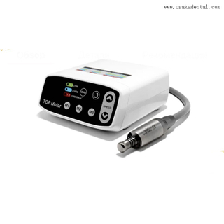 Motor elétrico dental sem escova com botão de pressão