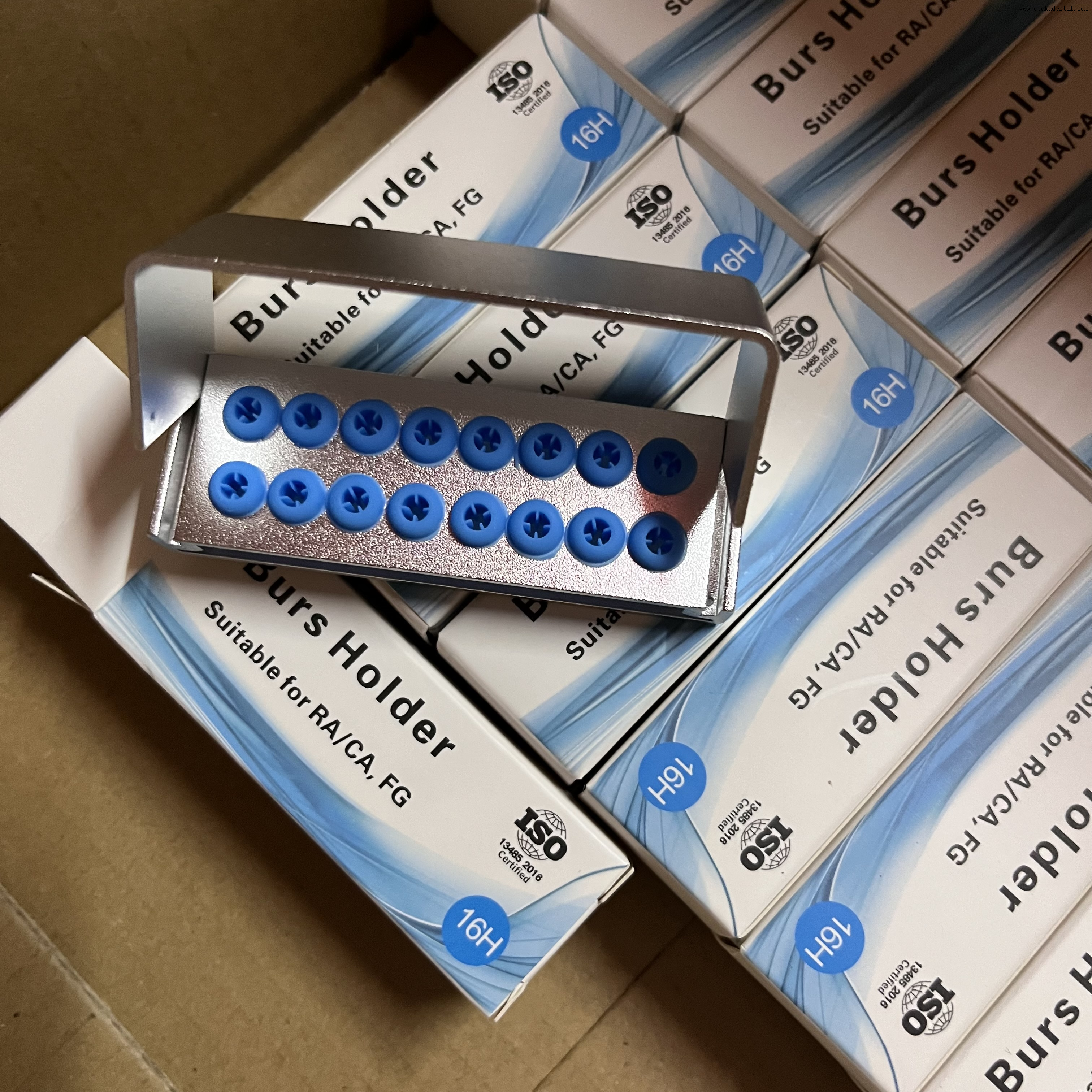 Suporte de brocas adequado para brocas dentárias RA/CA, FG