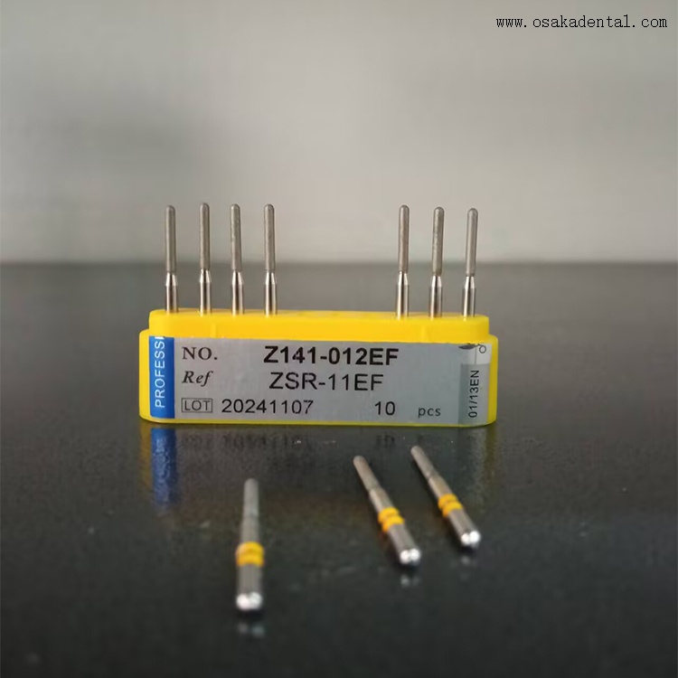 Brocas diamantadas dentárias para preparação de zircônia sinerizada