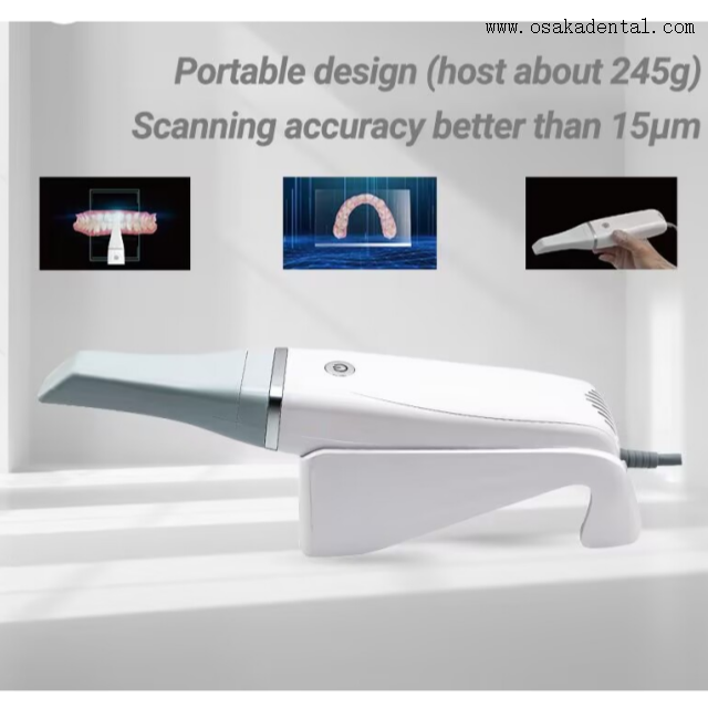 Scanner 3D intraoral odontológico