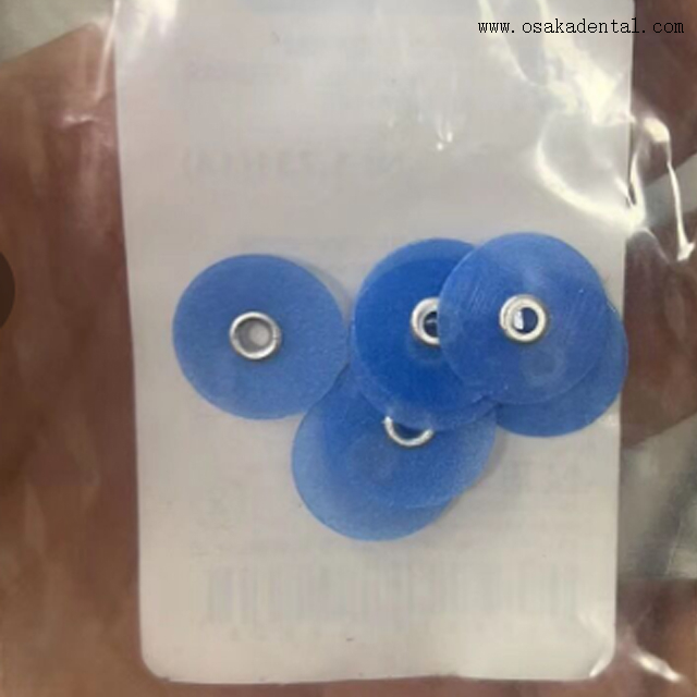 Discos de polimento dentário multicoloridos - ferramentas abrasivas dentárias profissionais