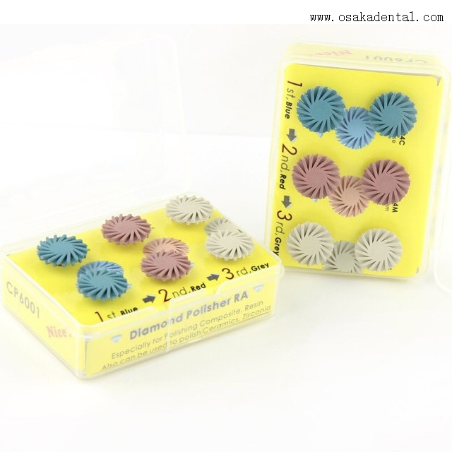 Conjunto de rodas de polimento composto durável para aplicações automotivas e marítimas