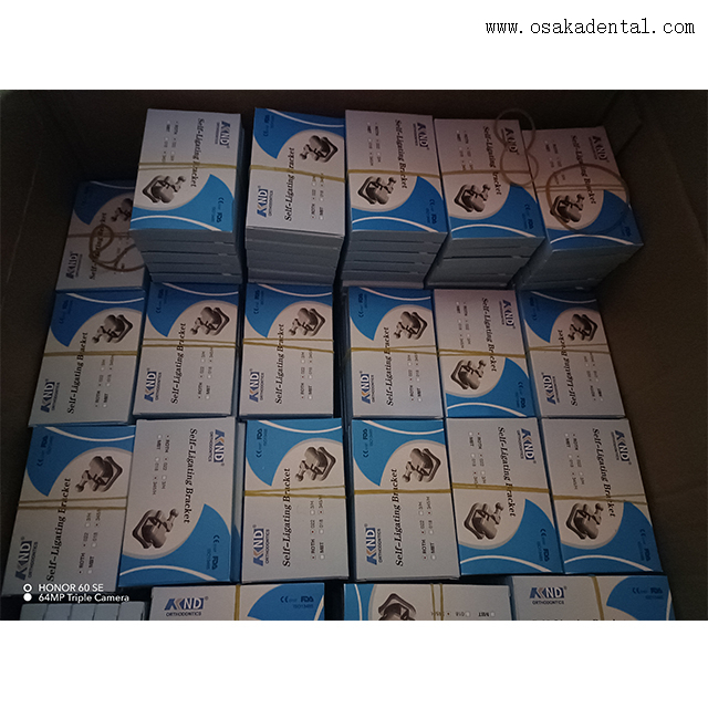 Bráquetes autoligáveis de alta qualidade para tratamento ortodôntico