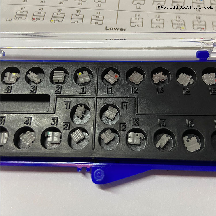 Suporte cerâmico ortodôntico econômico dental