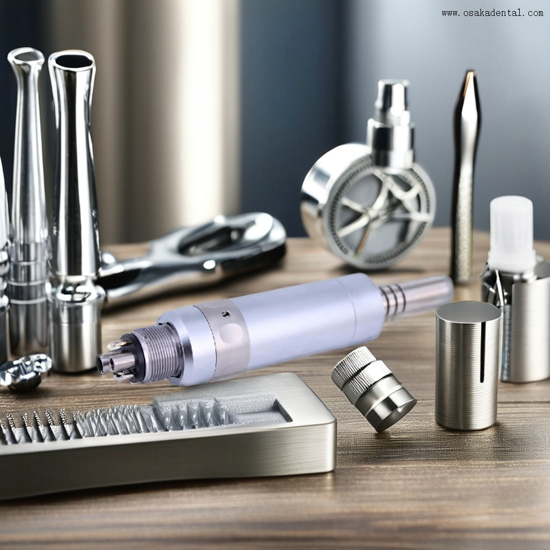 Motor de ar odontológico com fibra óptica 6 furos