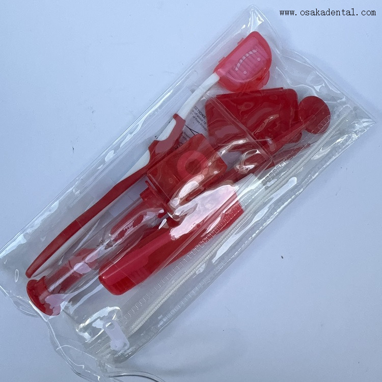 Conjunto de cuidados ortodônticos odontológicos em PVC OSA-OT01