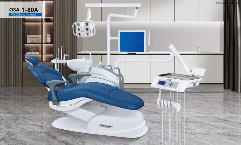 Cadeira odontológica de luxo DC-Elite: design ergonômico alimentado por IA com posicionamento 4D ajustável de gravidade zero