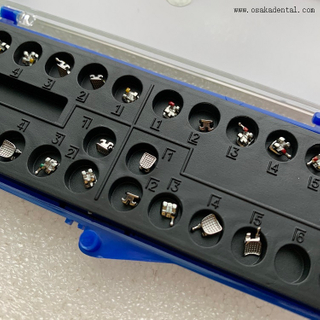 Suporte ortodôntico adesivo dentário para adultos