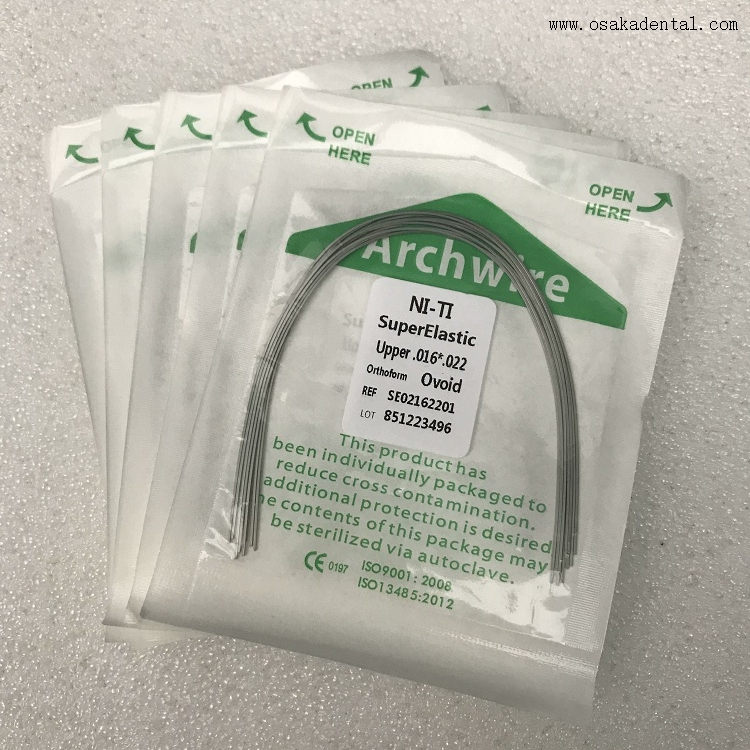 Acessórios Ortodônticos Dental Super Elastic Niti Archwire OSA-F709