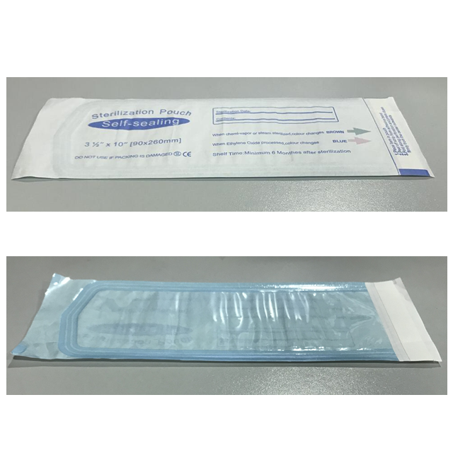 Bolsa de esteriliza&ccedil;&atilde;o autovedante