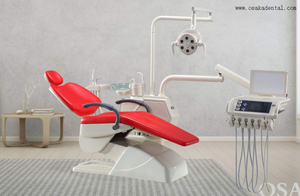 Unidade de cadeira dentária de bandeja de instrumento tipo toque de luxo