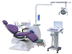 Tipo luxuoso equipamento dental confortável da clínica do hospital da cadeira dental