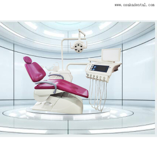 Cadeira odontológica de alta qualidade / cadeira odontológica elegante e elegante / 