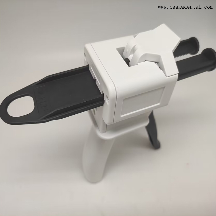 Pistola de entrega de material de impressão dentária