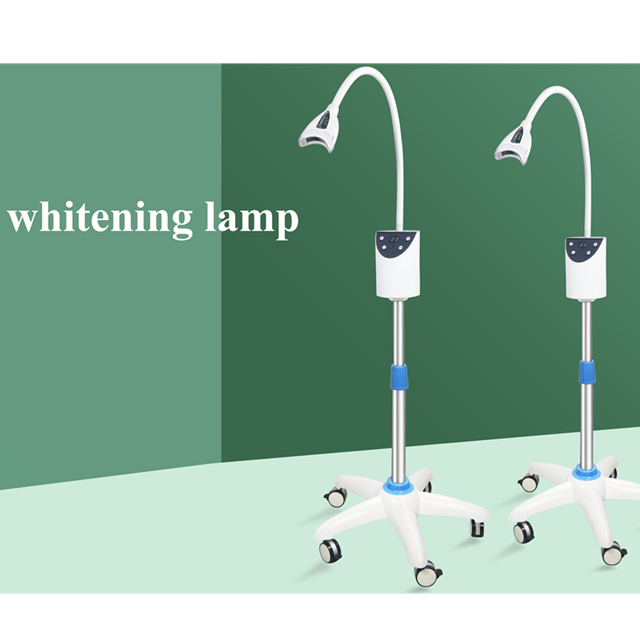 Máquina portátil de clareamento dental com luz LED