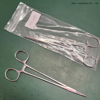 Porta-agulhas para instrumentos dentários para dentista