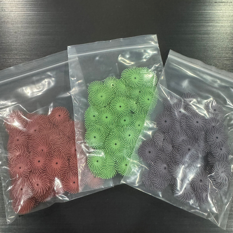 Roda de polimento dentária inteira