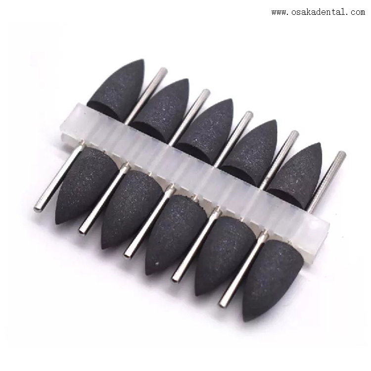 Brocas de polimento dentário Brocas dentárias de silicone