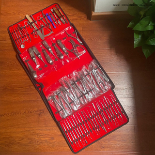 Equipamento de laboratório dentário fórceps ortodôntico sessenta coleta 60 unidades/conjunto instrumento dental