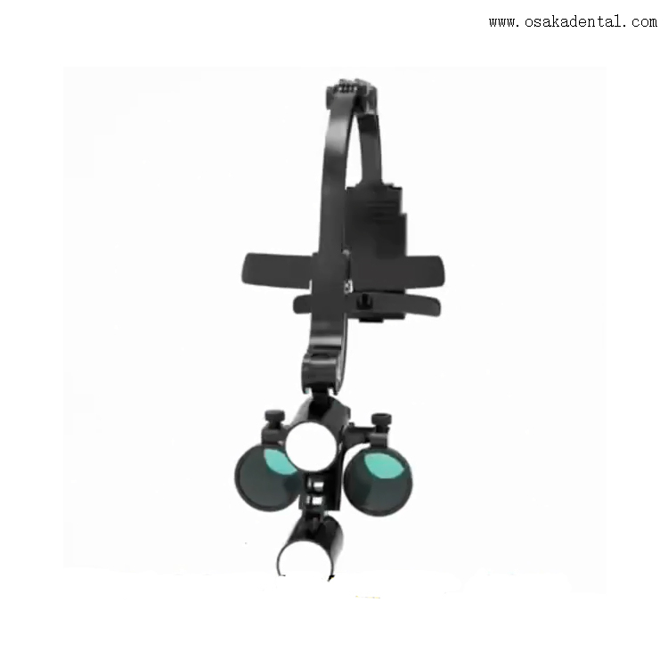 Lupas de ampliação dentária com farol LED