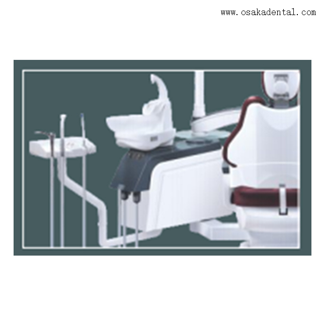 Unidades de cadeira odontológica de couro macio com alta qualidade para consultórios odontológicos