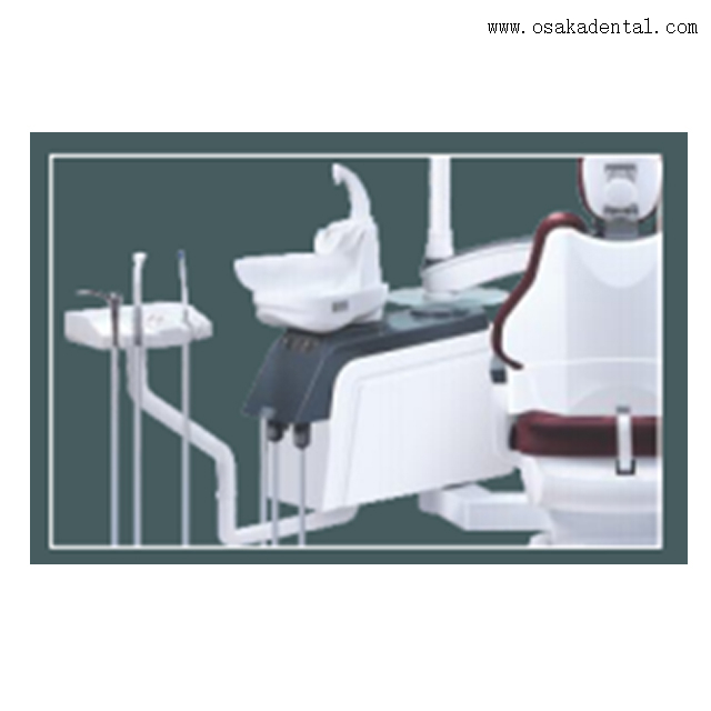 Unidades de cadeira odontológica de couro macio com alta qualidade para consultórios odontológicos