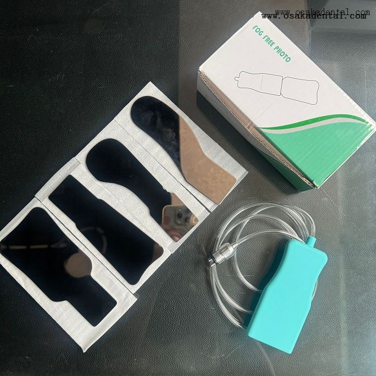 Espelho dental de aço inoxidável esterilizável de alta temperatura em silicone livre de neblina OSA-E11-F2404