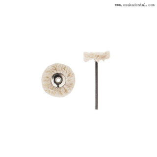 Escovas pequenas para polimento dentário com cabo