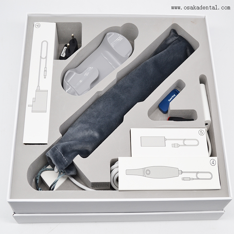 Scanner intraoral odontológico para impressão dentária digital