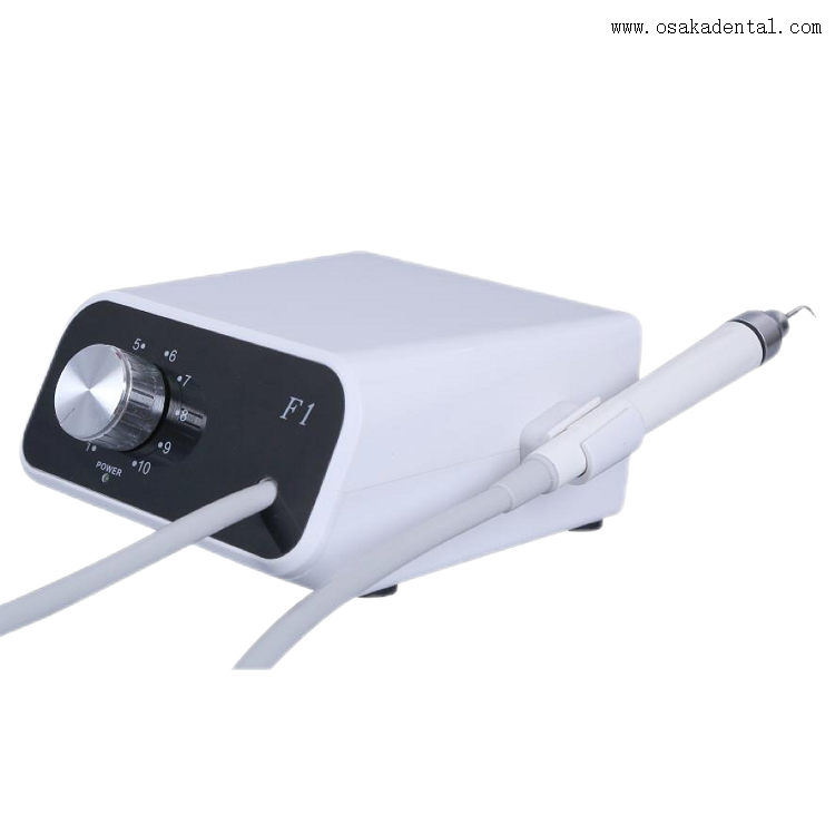 Raspador dentário com peça de mão removível de LED