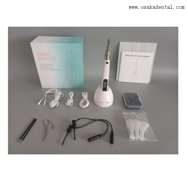 Motor Endo dentário com localizador apical dois em um