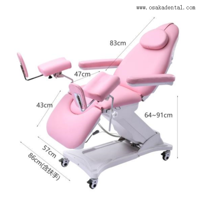 Cama de exame ginecológico