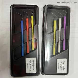 Micro-sonda dentária e micro-afiação