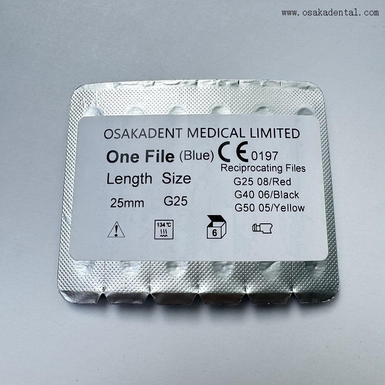 Arquivos Endo dentais Arquivos azuis alternativos