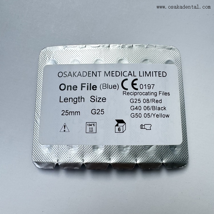 Arquivos Endo dentais Arquivos azuis alternativos