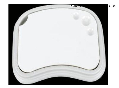 Placa de mistura de porcelana com umidade controlada para laboratório dentário