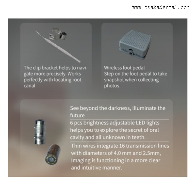 Câmera Micro Oral Odontológica 