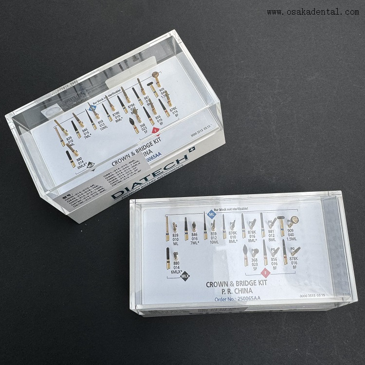 KIT DE COROA E PONTE DE Material Dentário OSA-W44