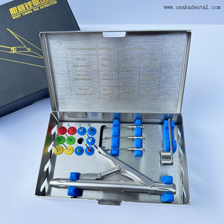 Extrator de arquivo de canal radicular dentário OSA-EF-3