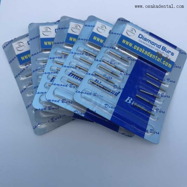Brocas diamantadas FG para peça de mão dentária e micro motor