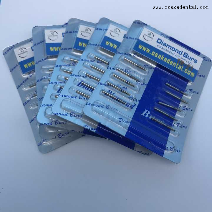 Brocas diamantadas FG para peça de mão dentária e micro motor