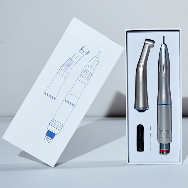 Pe&ccedil;a de m&atilde;o dent&aacute;ria de baixa velocidade de fibra &oacute;ptica com corpo inoxid&aacute;vel