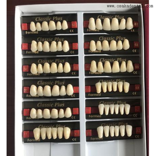 Qualidade Europeia Dente de Resina Dental Dentes Frontais Osa-Teeth-UE